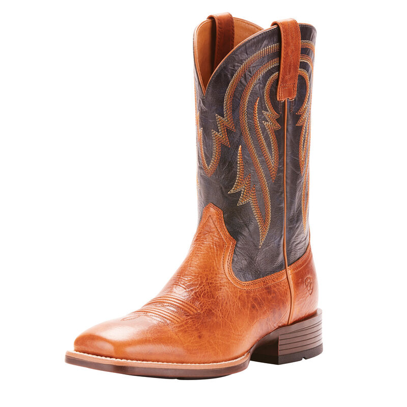 Botas Vaqueras Ariat Plano Marrones Hombre - Chile 213-BUYDJO